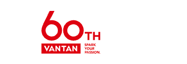 60TH
VANTAN
SPARK
YOUR
PASSION.