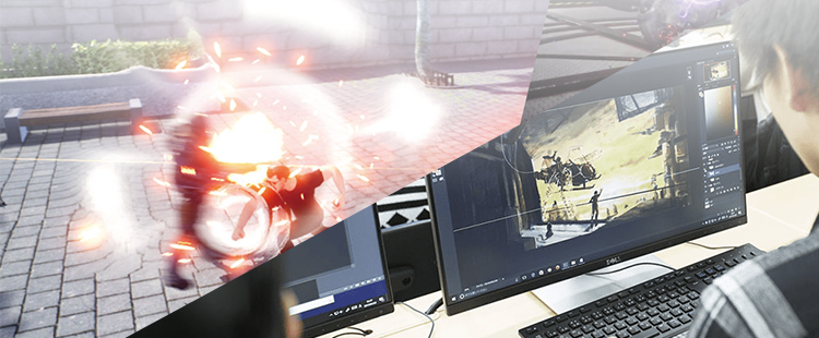 業界の最先端が学べる
ゲームの専門校